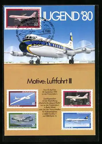 Maximum-AK Motive der Luftfahrt III, Airbus A 300, Lockheed Superconstellation