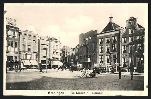 AK Groningen, Gr. Markt Z. O.-hoek