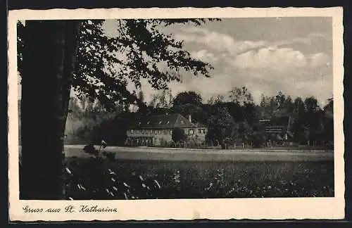 AK St. Katharina /Bodensee, Restaurant im ehem. Augustiner-Nonnenkloster