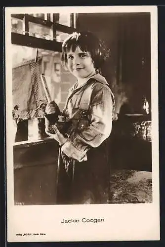 AK Schauspieler Jackie Coogan im Kostüm