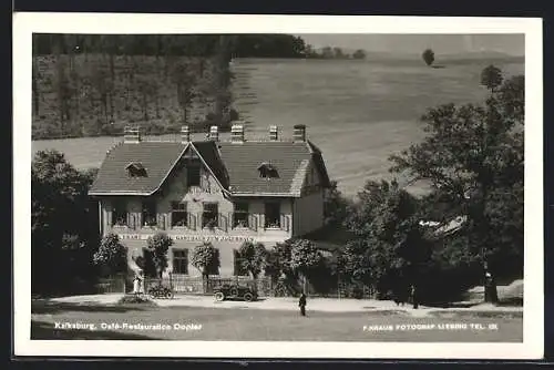 AK Kalksburg, Café-Restaurant Dopler, Inh., Karl Dopler