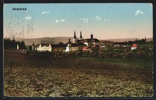 AK Velehrad, Blick zum Ort