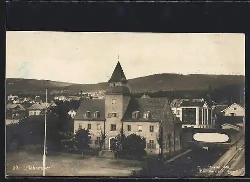 AK Lillehammer, Blick auf das Rathaus