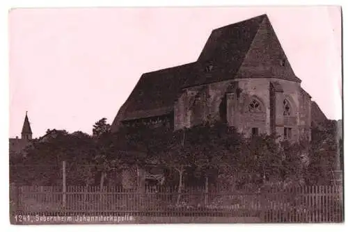 Fotografie unbekannter Fotograf, Ansicht Sobernheim, Johanniterkapelle