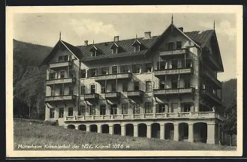 AK Krimml, Mütterheim Krimmlerhof der NSV