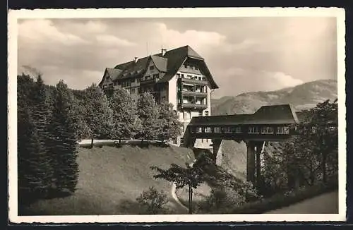 AK Glotterbad /Oberglottertal, Blick auf das Sanatorium