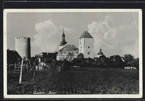 AK Querfurt, Blick zur Burg