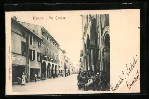 AK Meldola, Via Cavour