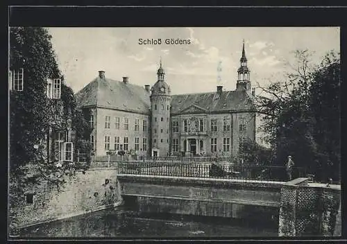 AK Gödens, Schloss und Brücke