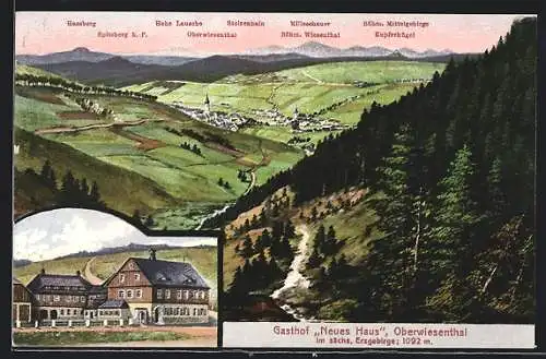 AK Oberwiesenthal, Gasthof Neues Haus