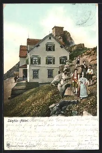 AK Säntis, Hotel auf dem Gipfel