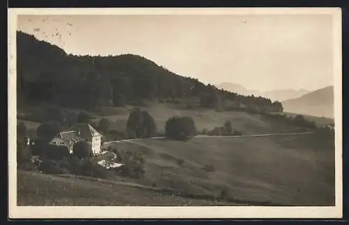 AK Ramsach bei Läufelfingen, Ortsansicht mit Wohnhaus