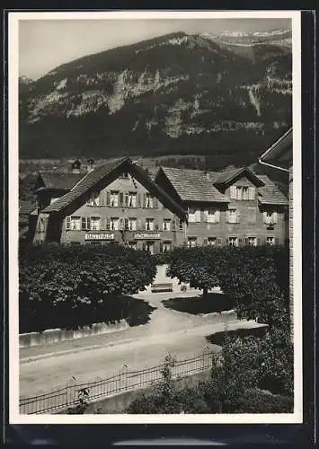 AK Alpnach /Obw., Gasthaus Schlüssel, Bes. v. Atzingen-Gasser