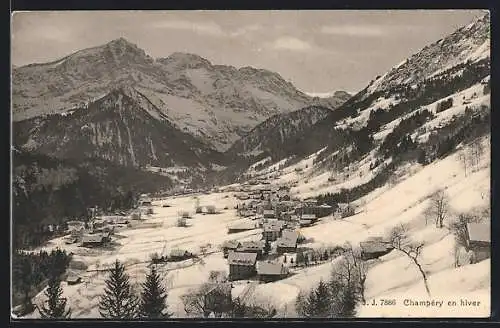 AK Champéry, en hiver