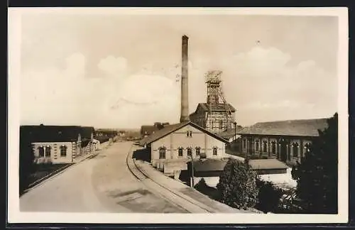 AK Kochendorf / Steinsalzwerk, Salzbergwerk Schacht König Wilhelm II.