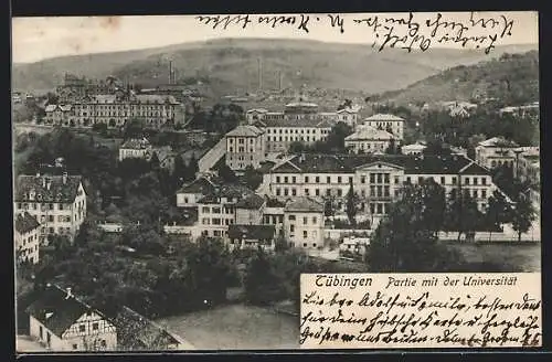 AK Tübingen, Partie mit der Universität