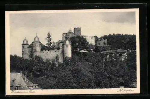 AK Wertheim a. Main, Schlossruine