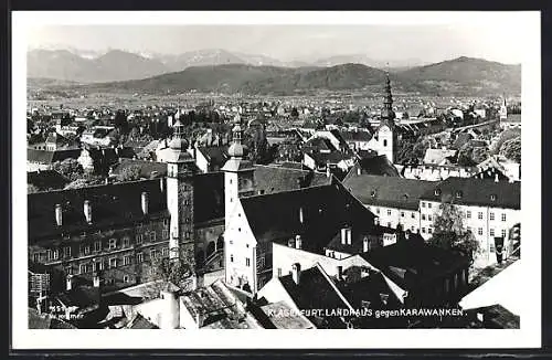 AK Klagenfurt, Landhaus gegen Karawanken