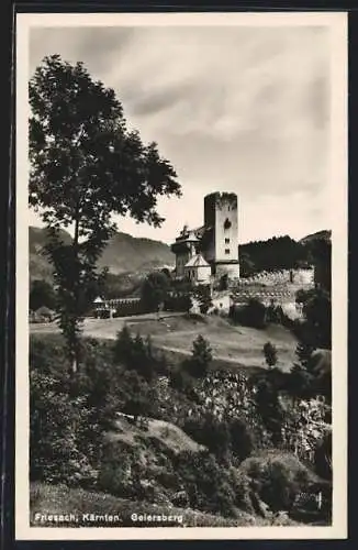 AK Friesach /Kärnten, Burg auf dem Geiersberg