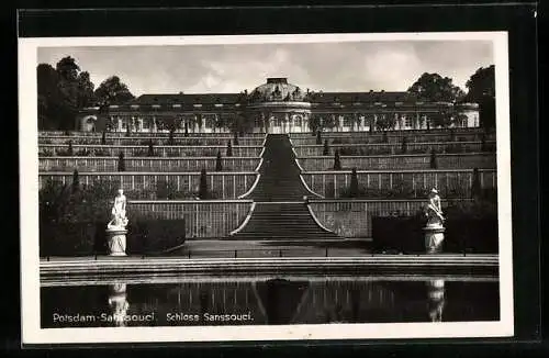 AK Potsdam-Sanssouci, Schloss Sanssouci