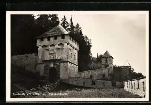 AK Hochosterwitz, Blick auf das Khevenhüllertor