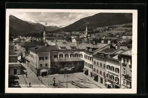 AK Lienz, Hotel Post gegen Iseltal