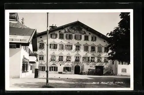 AK Reutte /Tirol, Gasthof zum schwarzen Adler