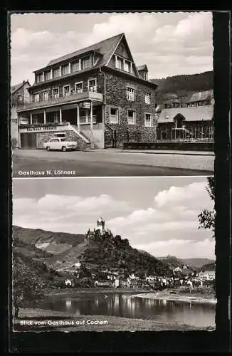 AK Sehl, Gasthaus Löhnerz, Panoramaansicht