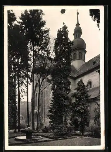 Foto-AK Deutscher Kunstverlag, Nr.2: Eberbach, ehemalige Zisterzienser-Abtai