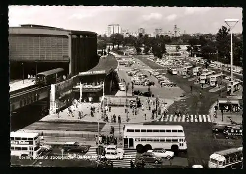 AK Berlin-Charlottenburg, Bahnhof Zoologischer Garten