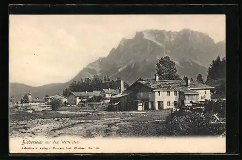 AK Bieberwier, Partie mit dem Wetterstein