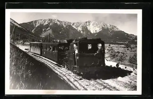 AK Puchberg /Schneeberg, Zahnradbahn auf dem Hochschneeberg