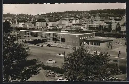 AK Pforzheim /Schwarzwald, Hauptbahnhof