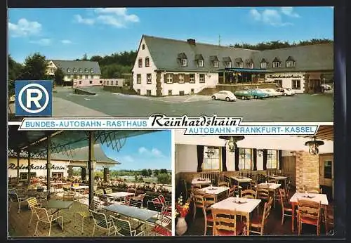 AK Bundes-Autobahn Rasthaus Reinhardshain, Autobahn Frankfurt-Kassel