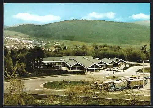 AK Herborn, Blick zur BAB-Raststätte Dollenberg