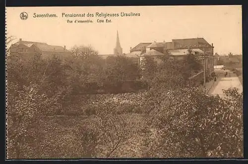 AK Saventhem, Pensionnat des Religieuses Ursulines, Vue d`ensemble, Côté Est