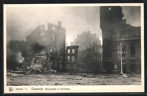 AK Oostende, Wapenplaats en Kerkstraat