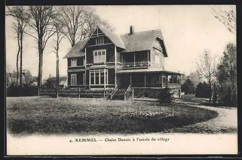 AK Kemmel, Chalet Danois à l`entrée du village