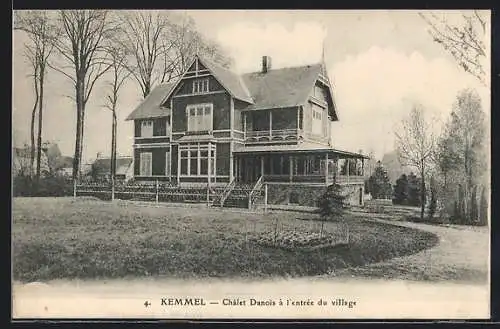 AK Kemmel, Châlet Danois à l`entrée du village