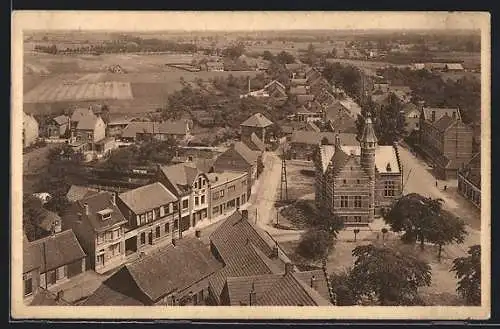 AK Oostmalle, Panorama aus der Vogelschau