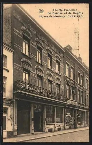 AK Charleroi, Société Francaise de Banque et de Dépots, Rue de Marcinelle 10