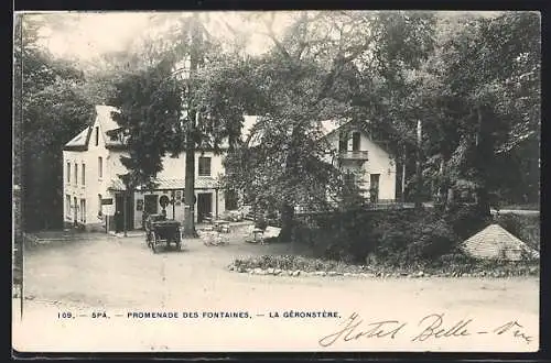 AK Spa, Promenade des Fontaines, La Géronstére