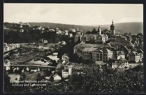 AK Weilburg a. d. Lahn, Schloss und Lahnbrücke