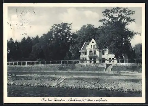 AK Mehlem am Rhein, Kurhaus Mehlem und Parkhotel