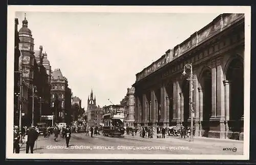 AK Newcastle-on-Tyne, central station, Neville Street