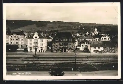 AK Weinfelden, Villen an den Bahntrassen