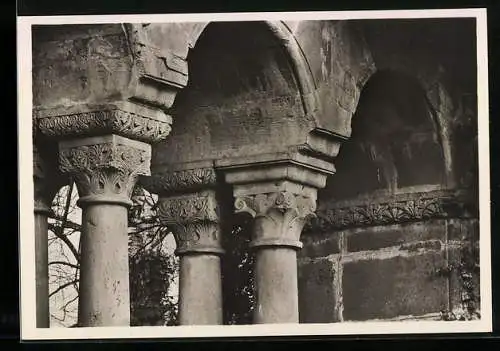 Foto-AK Deutscher Kunstverlag, Nr. 15: Gelnhausen, Östliches Fenster des Pallas, Deutscher Kunstverlag, Berlin