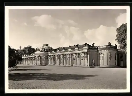 Foto-AK Deutscher Kunstverlag, Nr. 21: Potsdam, Schloss Sanssouci