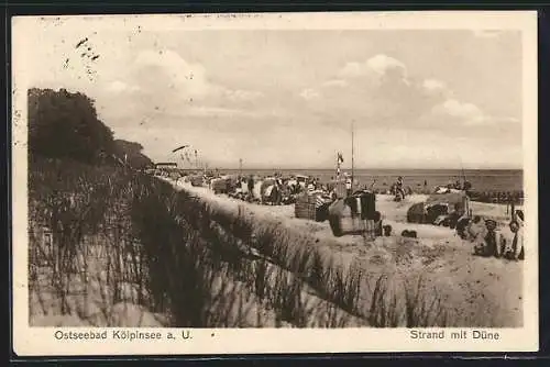 AK Kölpinsee a. U., Strand und Düne