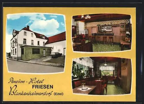 AK Blankenheimerdorf /Eifel, Hotel-Pension Friesen